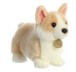 PELUCHE AURORA - MIYONI - CHIOT PEMBROKE WELSH CORGI DE 9,5